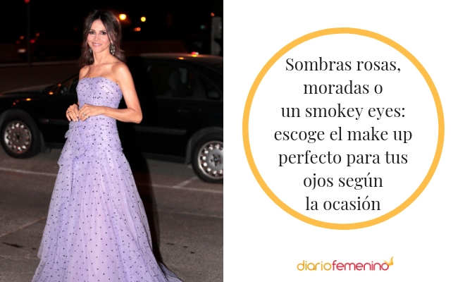 Cómo debes maquillar tus ojos para un vestido morado o violeta